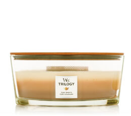 נר ריחני - Woodwick Candle Trilogy Cafe Sweets 453.6G