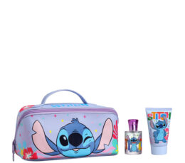 סטיץ סט תיק רחצה + בושם 50 מ"ל א.ד.ט + גל רחצה 100 מ"ל - Disney Stitch By Air Val