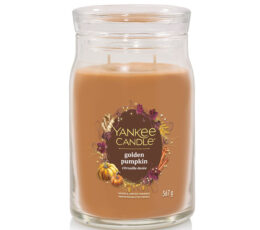 Yankee Candle Golden Pumpkin Signature Large Jar 567G