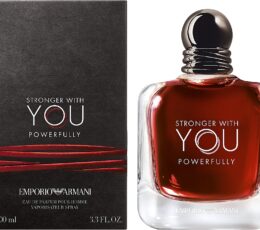 יו פאוורפולי ג'ורג'יו ארמני א.ד.פ 100מ"ל - You Powerfully Emporio Armani Stronger With Giorgio Armani 100ML