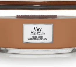 נר ריחני - Woodwick Candle Santal Myrrh 453.6G