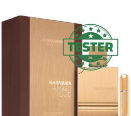 טסטר גולד אל הרמיין אמבר אוד א.ד.פ 200 מ”ל -  Tester Gold Edition Al Haramain Amber Oud 200ML EDP