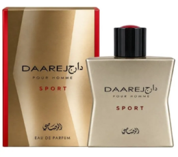 בושם דאארג׳ ספורט רסאסי לגבר 100 מ״ל א.ד.פ - Daarej Pour Homme Sport Rasasi EDP 100ML