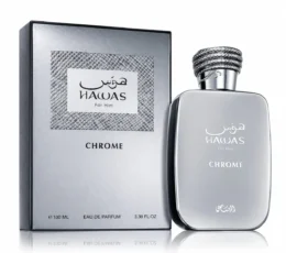 בושם הוואס כרום רסאסי 100 מ"ל א.ד.פ - Hawas Chrome Rasasi 100ML EDP